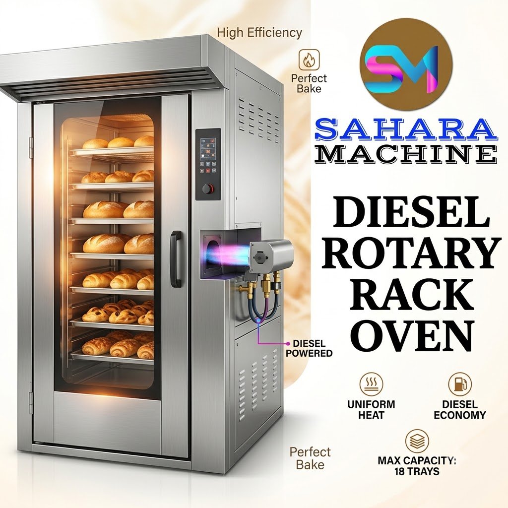 Diesel Rotary Rack Oven